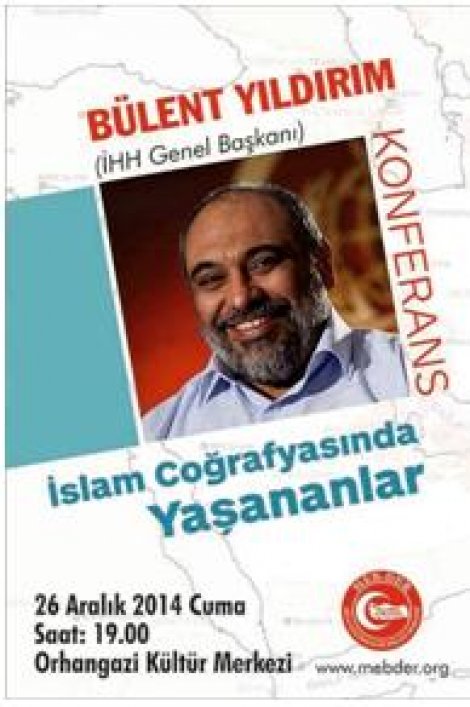 Ihh genel başkani bülent yildirim konferans için sakarya'ya geliyor