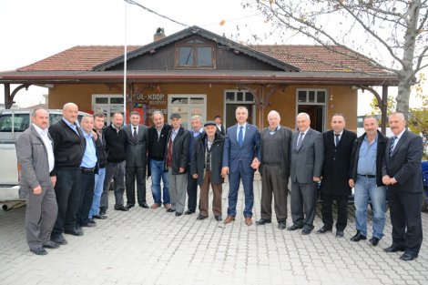 Babaoğlu ve ekibi ziyaretlere devam ediyor