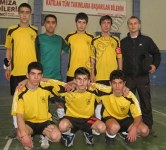 Futsal turnuvasinda futbol resitali