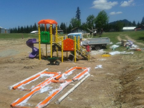 Dikmen yaylasina oyun parki