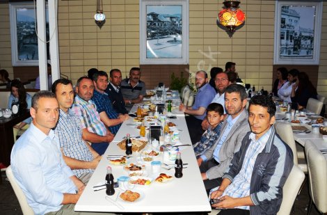 Himder yönetimi iftarda buluştu