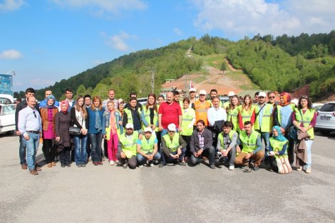 Hendek’e özel fidanlik ziyareti