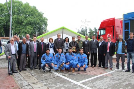 Türk hava kurumu hendek’te