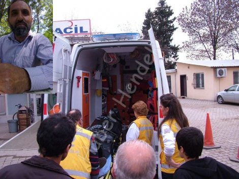 Elektrik direğinden düşen şahis hayatini kaybetti.