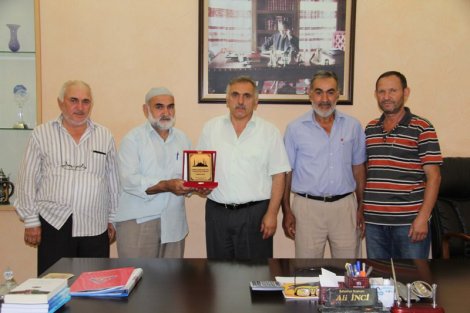 Mehmet akif ersoy camii derneğinden inci’ye teşekkür