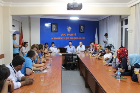 Keçoğlu’ndan hendek gençlik kollarina ziyaret