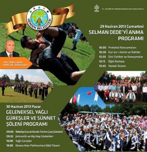Selman dede şölenleri 29- 30 haziran’da