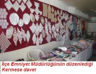 Ilçe emniyet müdürlüğünden kermese davet