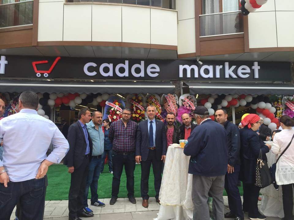 Cadde Market Hizmete Açıldı