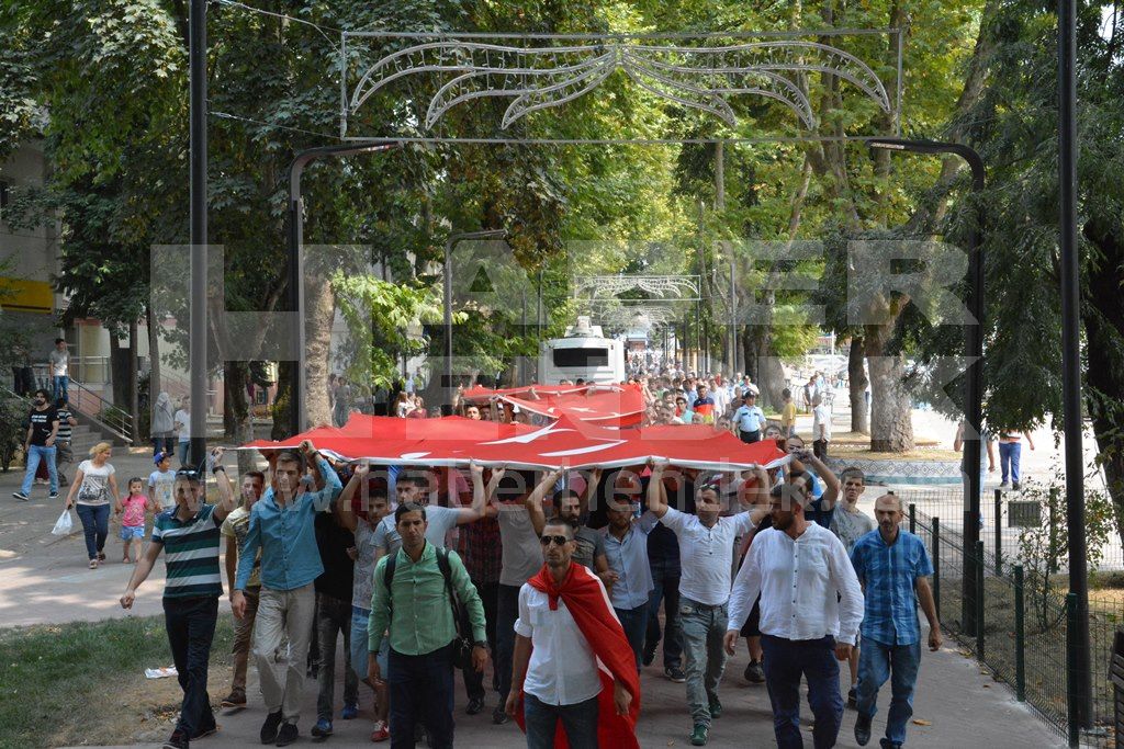 Hendek Terörü Lanetledi