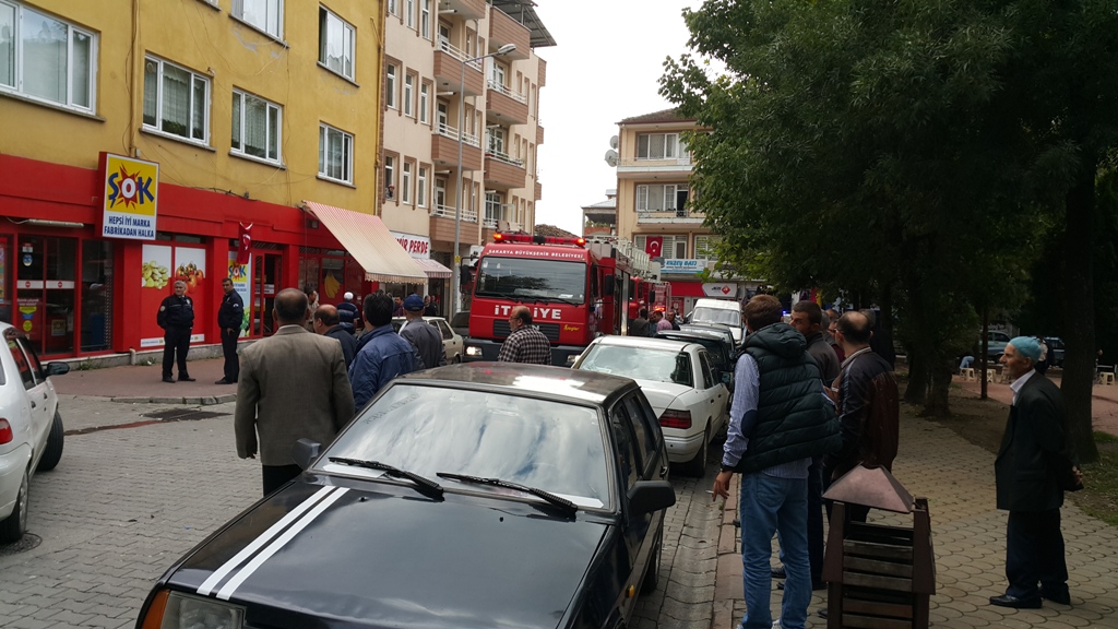 Hendek İtfaiyesinden Zamanında Müdahale