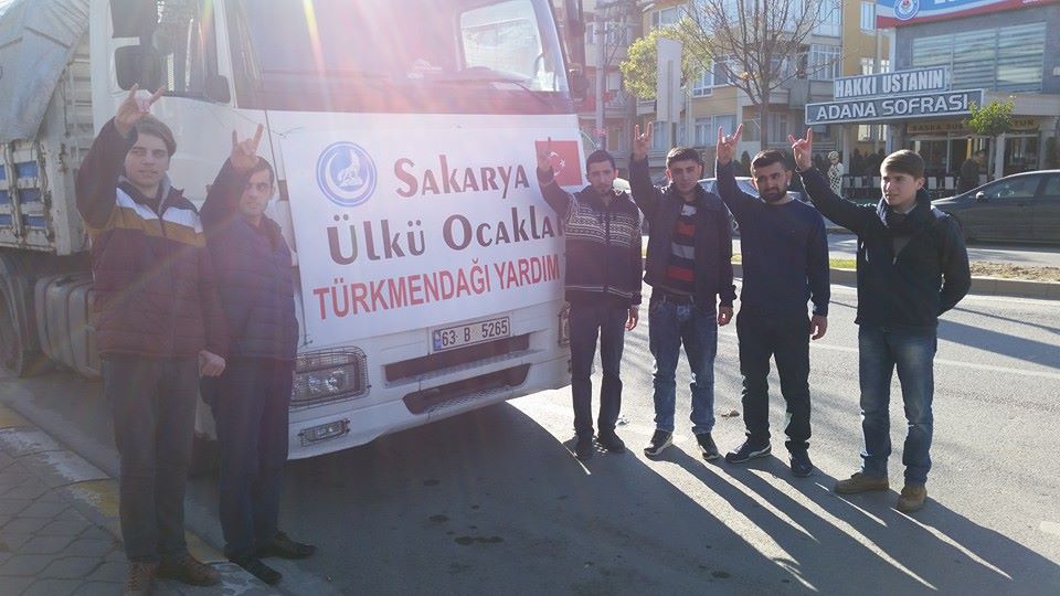 Sakarya Ülkü Ocaklarından Türkmenlere Yardım Yola Çıktı