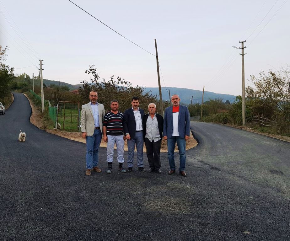 Sofu ve Ekibi Asfalt Çalışmalarını Yerinde Gezdi