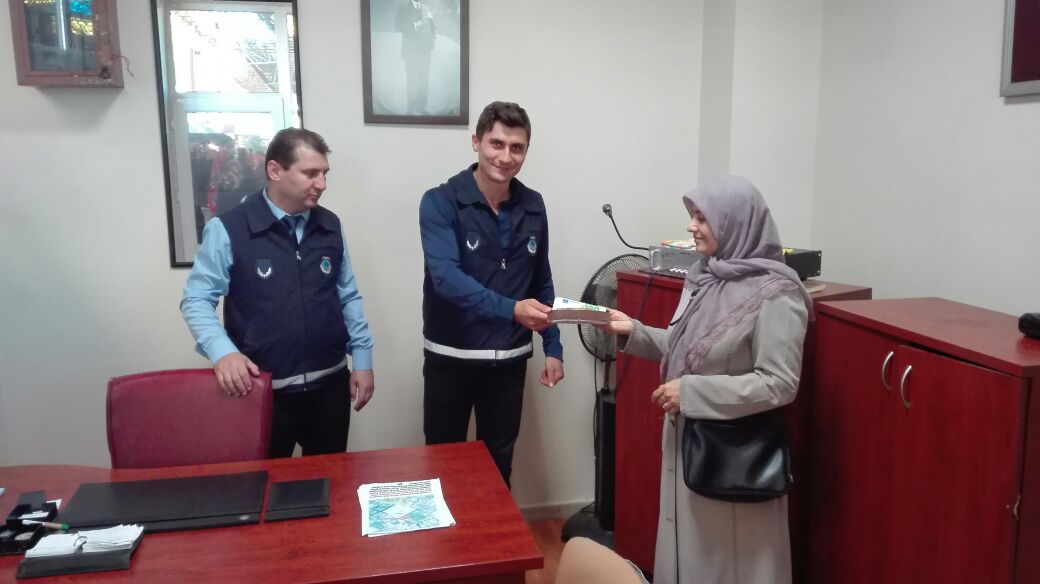 Hendek Zabıtasından Örnek Davranış