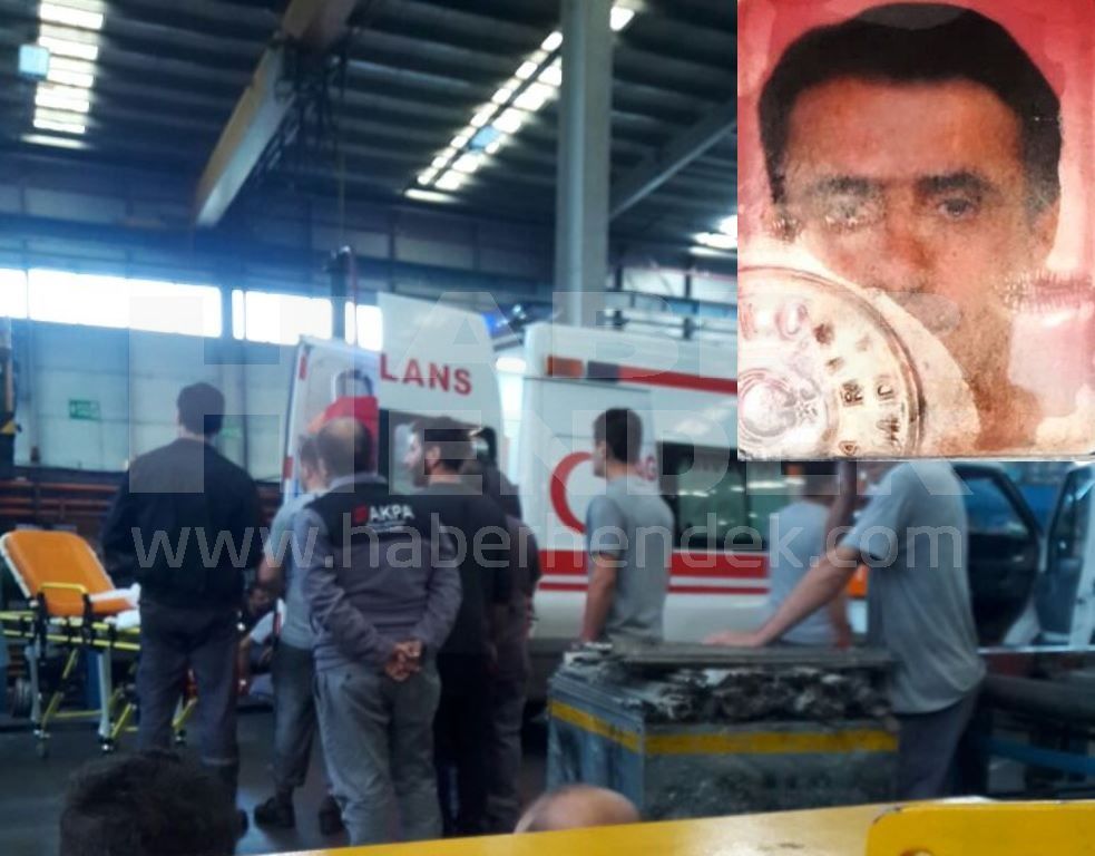 Pres Makinasına Sıkışan Şahıs Hayatını Kaybetti