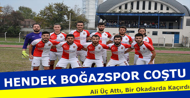 Hendek Boğazspor Coştu