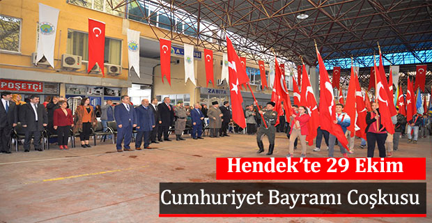 Hendek'te Cumhuriyet Bayramı Coşkusu