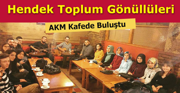 Toplum Gönüllüleri AKM’de Buluştu