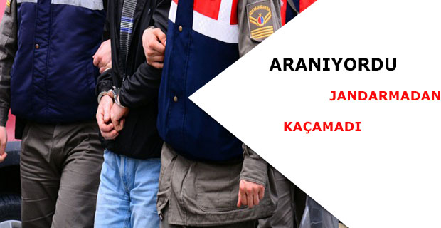 4 Ayrı Suçtan Aranıyordu Jandarma’dan Kaçamadı