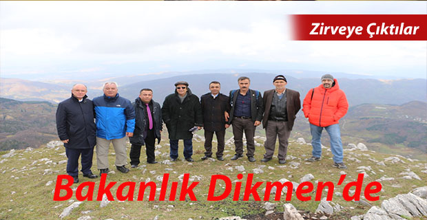 Bakanlık Heyeti Dikmen’i İnceledi