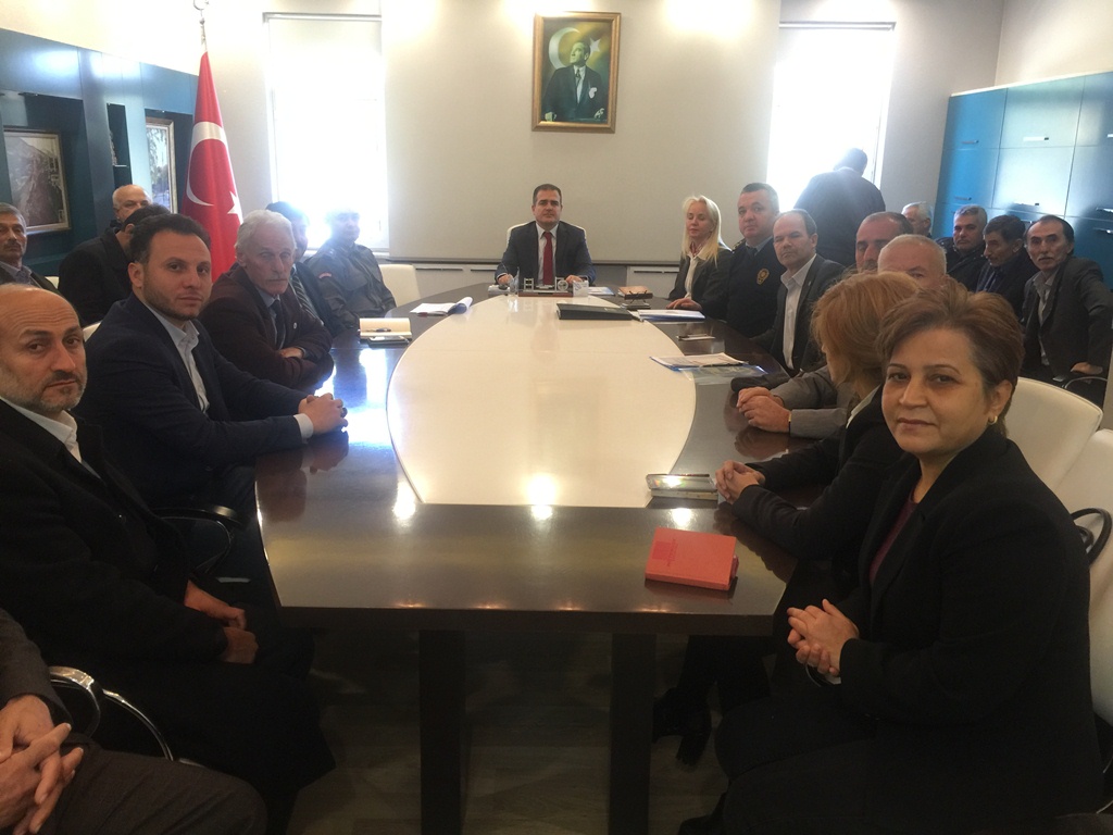 HENDEK İLÇE GÜVENLİK TOPLANTISI YAPILDI