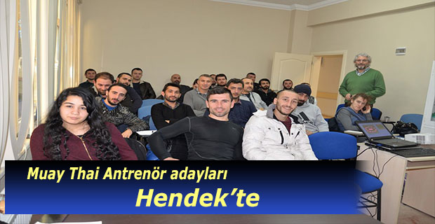 Muay thai Antrenör adayları Hendek’te