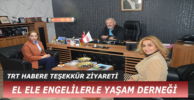 TRT HABER’E TEŞEKKÜR ZİYARETİ