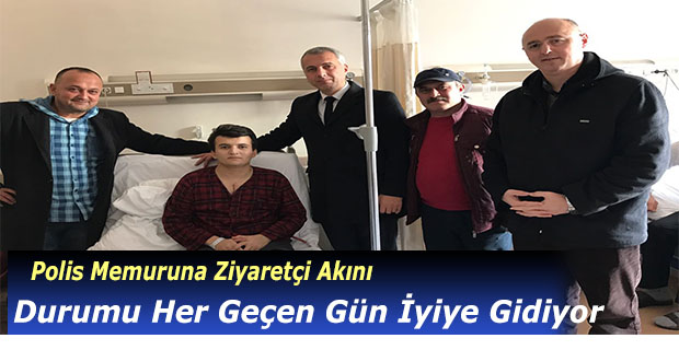 Polis Memurumuza Ziyaretler Devam Ediyor