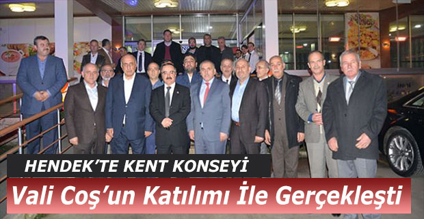 Vali Coş'un Katıldığı Kent Konseyi Toplantısı Gerçekleşti