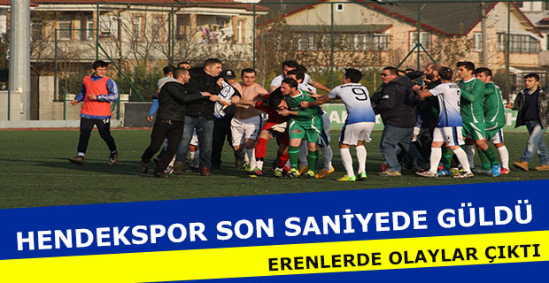 Hendekspor Son Saniyede Güldü