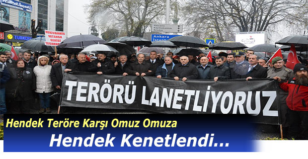 Hendek Teröre Karşı Omuz Omuza