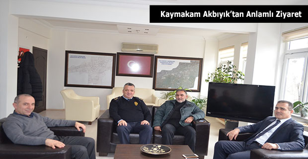 KAYMAKAM AKBIYIK' TAN ANLAMLI ZİYARET