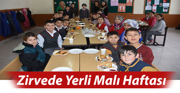 ZİRVEDE YERLİ MALI HAFTASI