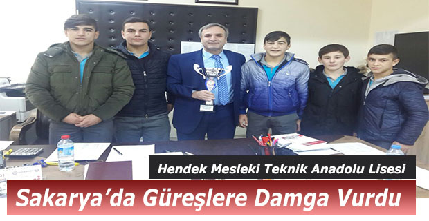 Hendek Mesleki Teknik Anadolu Lisesi Sakarya’da Güreşlere Damga Vurdu