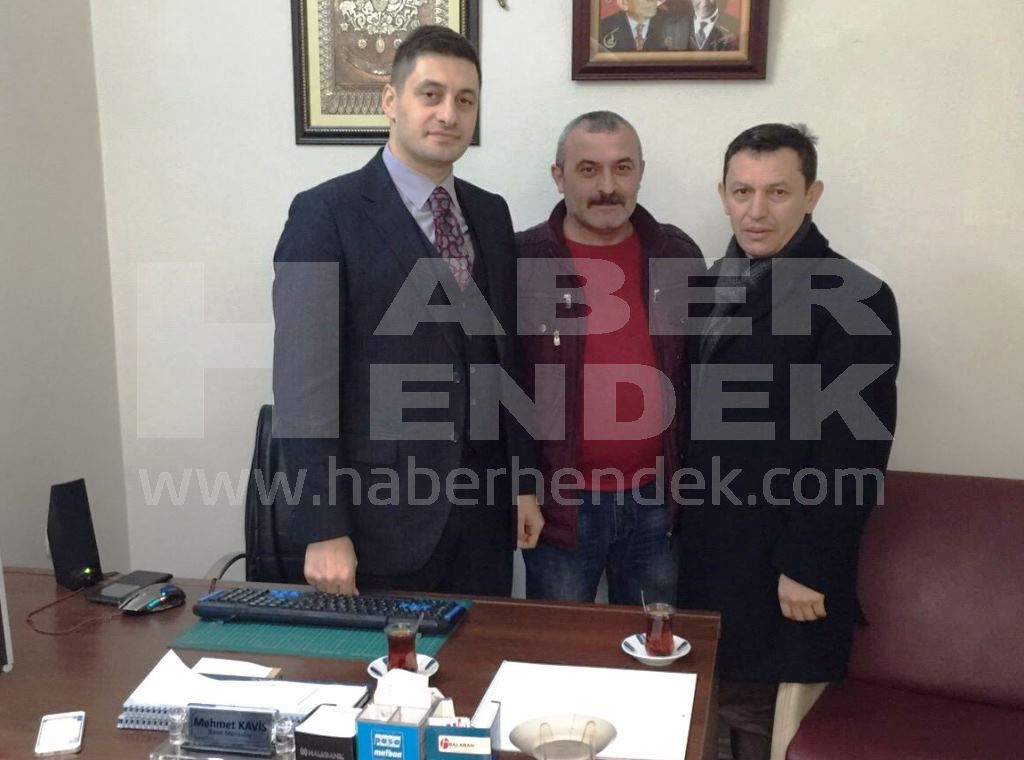 AK Partili Baykal ve Kılıç Haberhendek Editörünü Ziyaret Etti