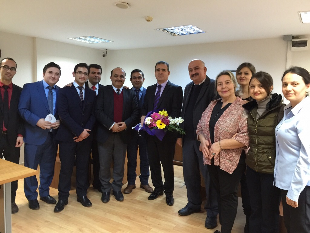 Kaymakam Akbıyık’tan Tapu Dairesi Personelini ziyaret etti