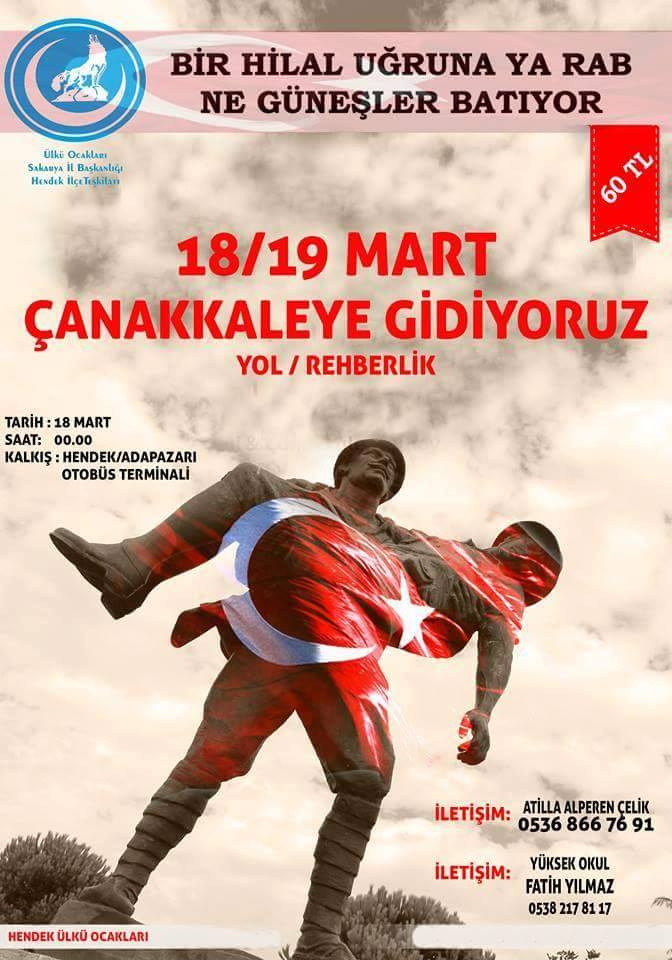 Üniversite Öğrencilerine Yönelik Çanakkale Gezisi