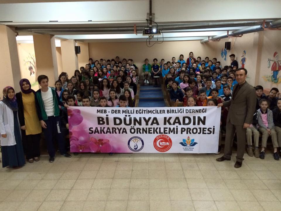 MEB-DER ‘’Bi Dünya Kadın’’ Sakarya Örneklemi Projesi’ni Anlatmaya Devam Ediyor