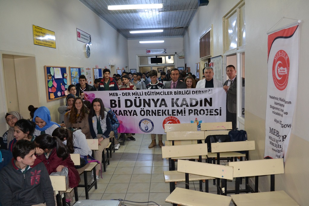 MEB-DER ‘’Bi Dünya Kadın’’ Projesi Hendek’te Devam Ediyor