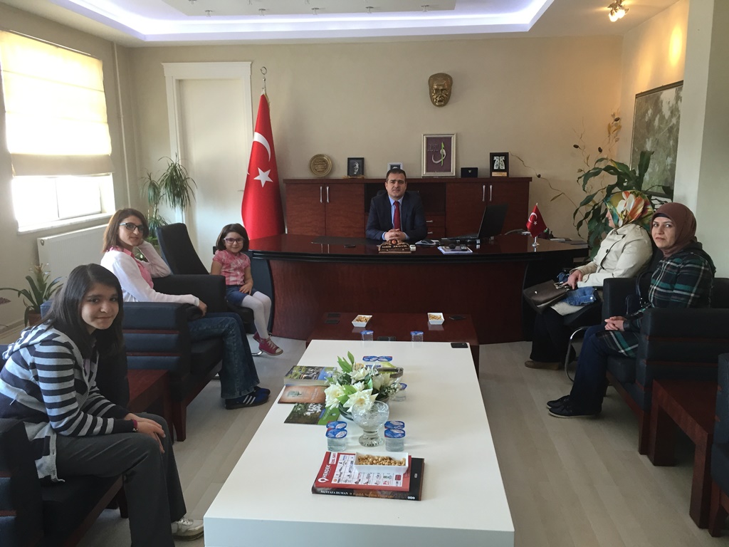 Çölyak Hasta ve Yakınları Kaymakam Akbıyık’ı Ziyaret Etti