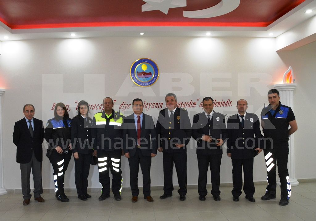 Hendek Emniyeti Polis Haftasında Protokolü Ziyaret Etti