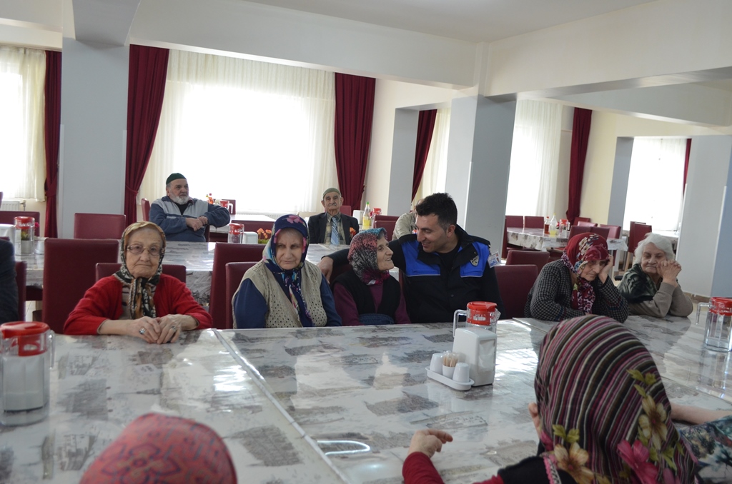 Emniyet Huzur Evi Sakilerini Ziyaret Etti