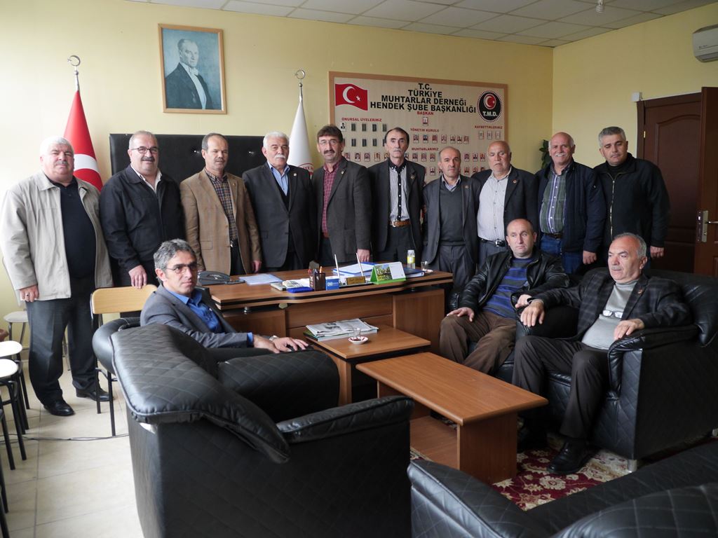 Hendek Muhtarları Tek Çatı Altında Birleşiyor