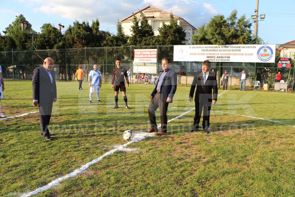 Kaymakamlık Futbol Turnuvası Başladı.