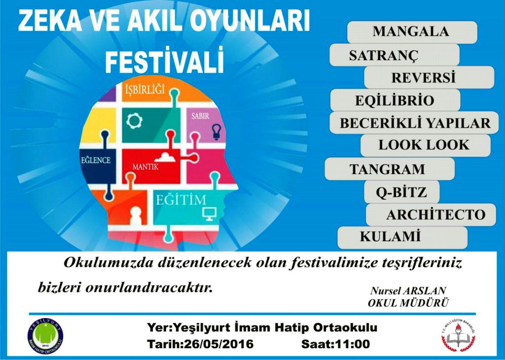 Yeşilyurt İmam Hatip Ortaokulundan Festivale Davet