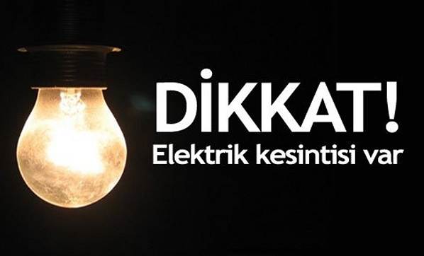 Hendek’te Bu Bölgelerde Planlı Elektrik Kesintisi Olacak