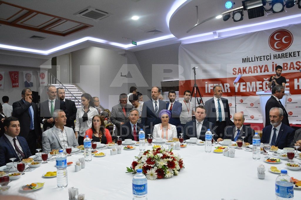 MHP Lideri Bahçeli Sakarya’da Coşku İle Karşılandı