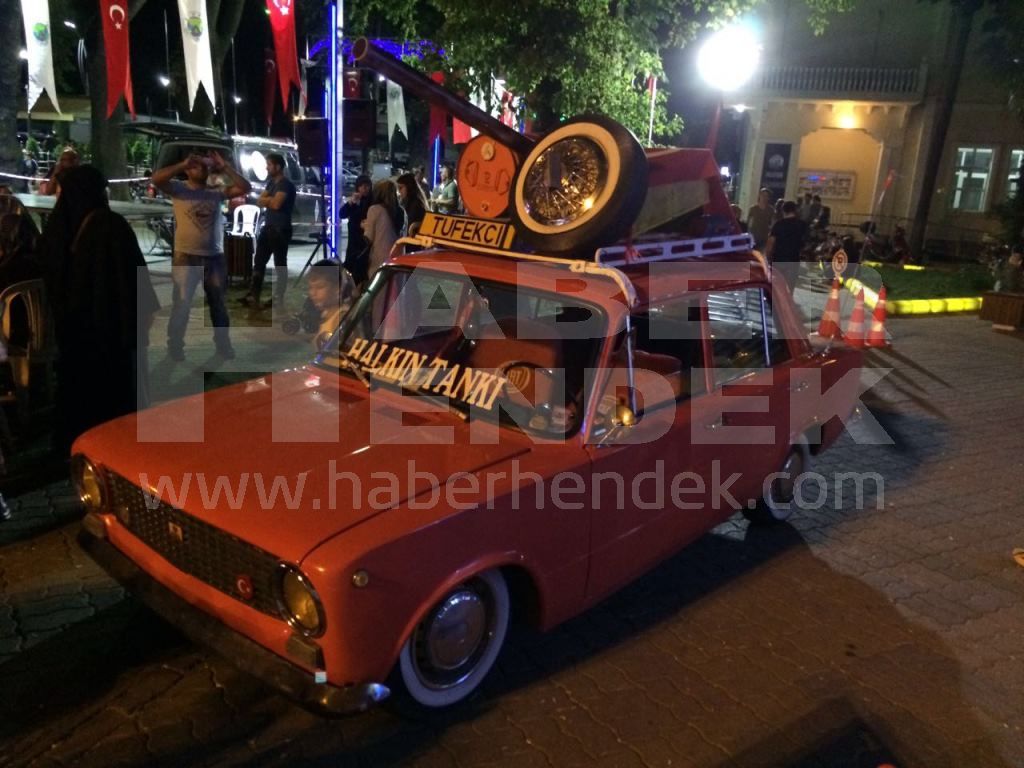 “Halkın Tankı” İlgi Odağı Oldu