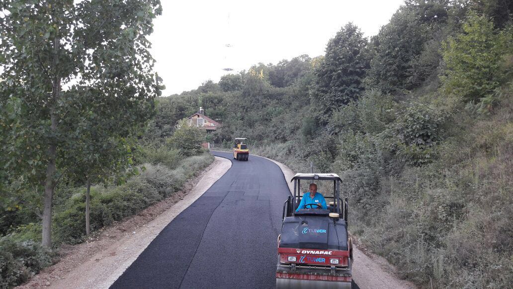 Asfalt çalışması son hız