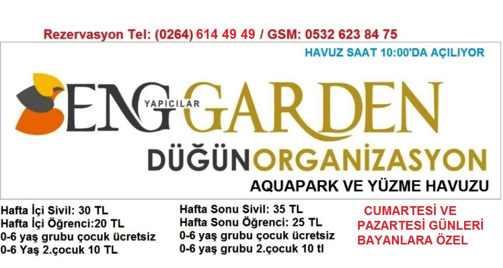 Aquapark’ta Cumartesi Günleri de Bayanlara Özel